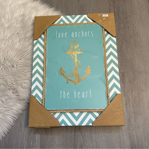 Kirkland Signature Wall Decor Nwt Kirklands Love Anchors The Heart